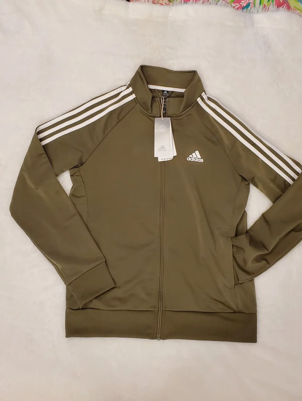 Adidas Primegreen Track Full Zip Jacket Top M